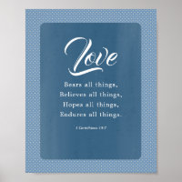 1 Corinthians 13:7 Love Bears All Things