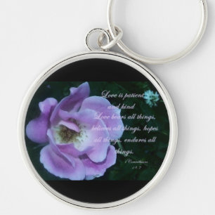 1 Corinthians 13 Keychain