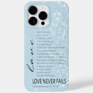 1 Corinthians 13 Love is Bible Verse Case-Mate iPhone 14 Pro Max Case