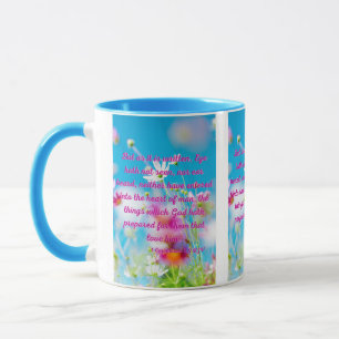 1 Corinthians 2:9 KJV Bible Scripture Pic Two-Tone Mug