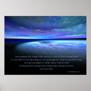 1 Corinthians 4:8 Horizons Print
