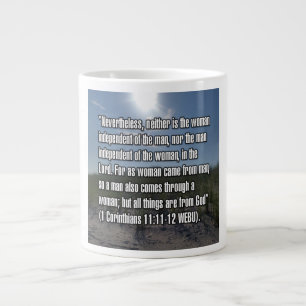 1 Corinthiens 11:11-12 WEBU Mug