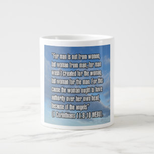 1 Corinthiens 11:8-10 WEBU Mug