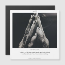 1 Corinthiens 13:3 LOVE SCRIPIX carte magnétique