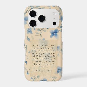 1 Corinthiens 13:4–5 L'Amour est Patient Floral