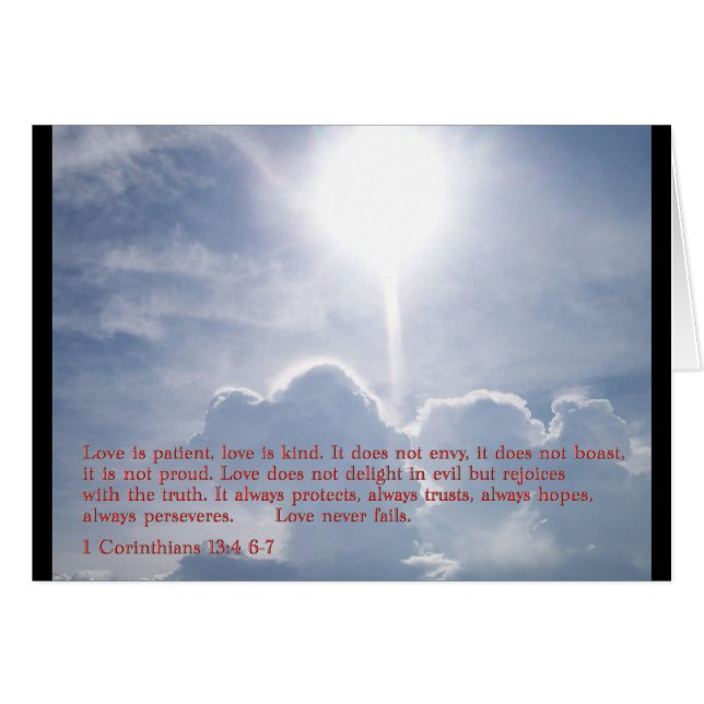 1 Corinthiens 13:4 6-7 Nuages (Devant horizontal)