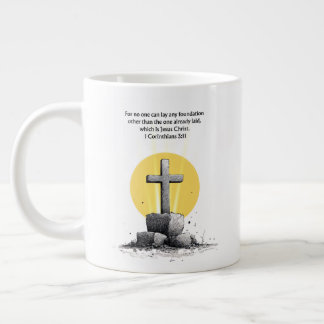 1 Corinthiens 3:11 Verset Biblique Mug Chrétien