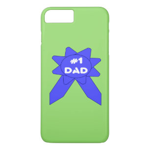 #1 Dad Blue Ribbon Case-Mate iPhone Case