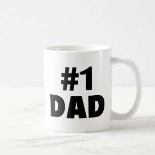 #1 Dad Coffee Mug