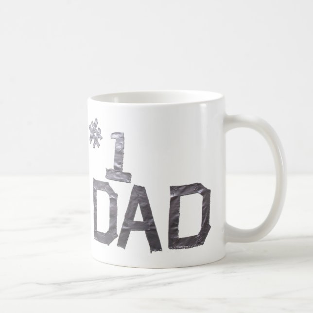 #1 Dad Coffee Mug (Right)