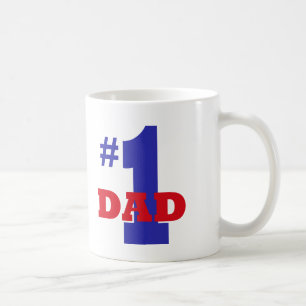 #1 Dad Coffee Mug