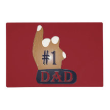 #1 Dad Ebony Teak