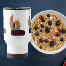 #1 Dad Ebony Teak