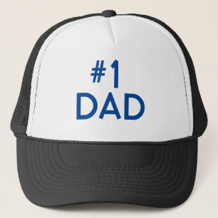 #1 Dad-Father's Day Hat