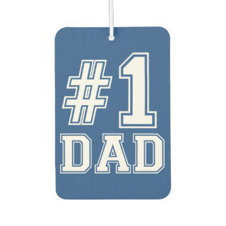 #1 Dad funny car air freshner Air Freshener