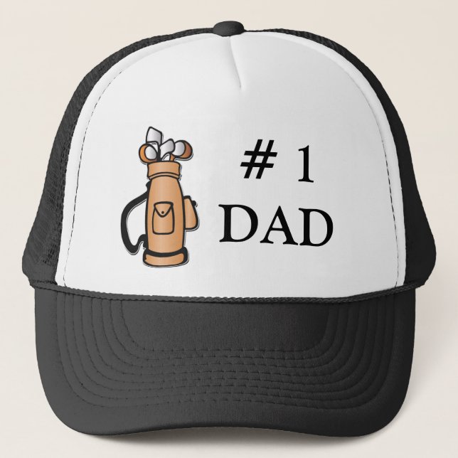 #1 Dad Golf Hat (Front)