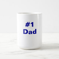#1 Dad Mug