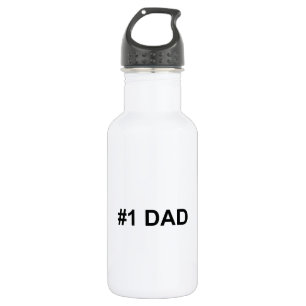 #1 Dad   Number 1 Dad   Happy Father's Day 532 Ml Water Bottle