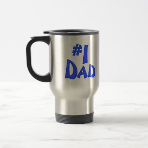 #1 DAD TRAVEL MUG