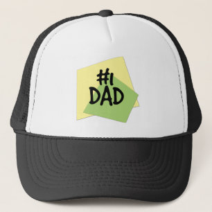 #1 Dad Trucker Hat