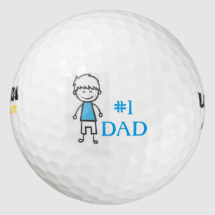 #1 DAD/Wilson Ultra 500 Distance Golf Ball/Boy Balls
