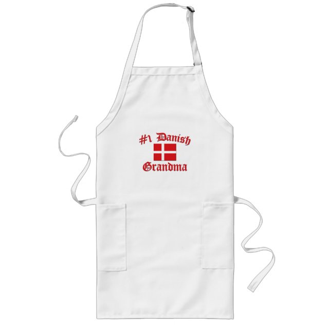 #1 Danish Grandma Long Apron (Front)