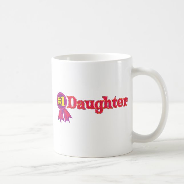 #1 Daughter Coffee Mug (Right)