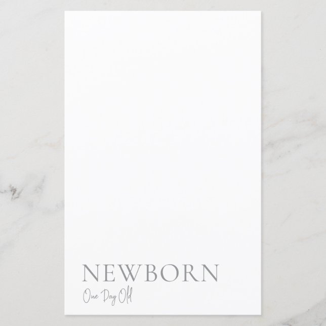 1 Day Old (Front)