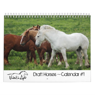 #1 Draught   Horses Calendar