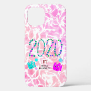 #1 Essential Quarantine Item in Pink iPhone 12 Pro Case