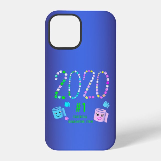 #1 Essential Quarantine Item iPhone Case (Back)