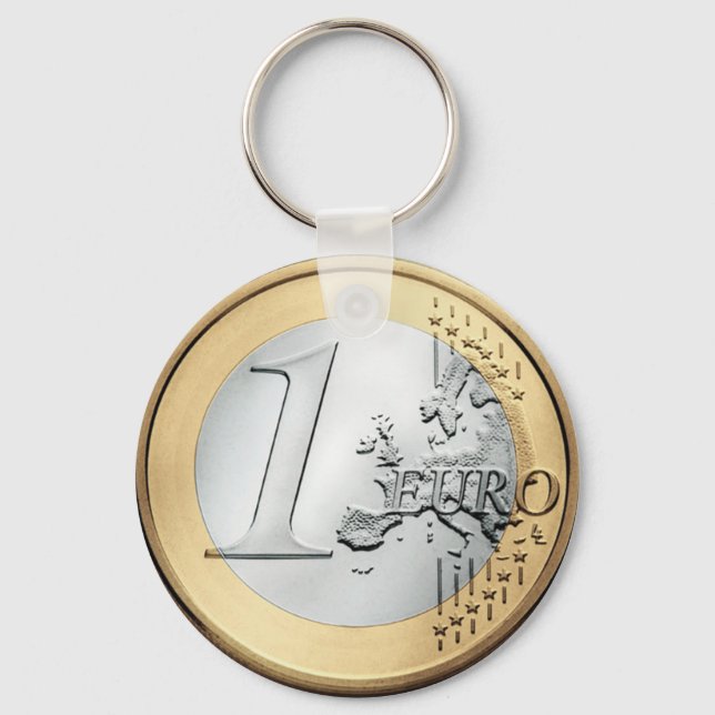 1 Euro COIN Keychain (Front)