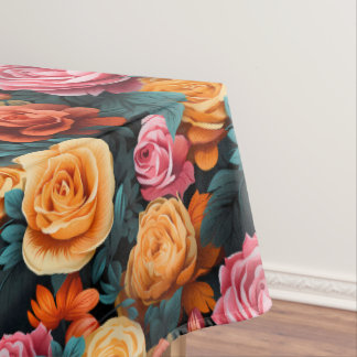 #1 Floral Pattern Tablecloth