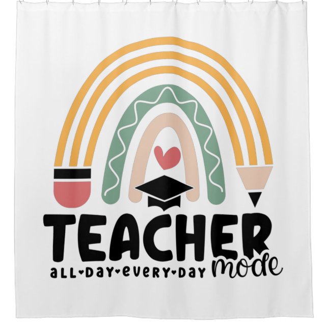 1- Funny Teacher Mode Teaching Gift for Teacher (Front)