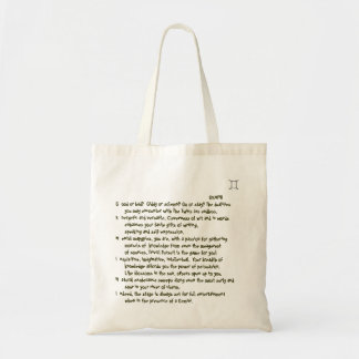 1-Gemini May 21-June 20 tote bag