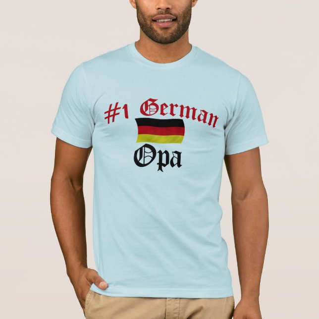#1 German Opa T-Shirt (Front)