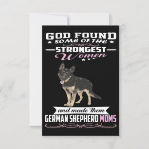 1 German Shepherd Mom God Found Some Of Strongest  Save The Date
