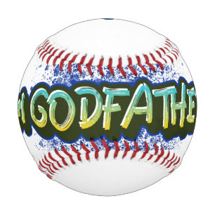 #1 GODFATHER GRAFFITI INSPIRED BASEBALL