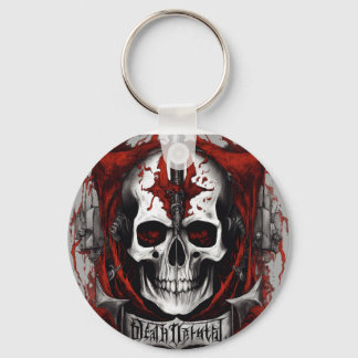 1. "Gothic Skull Keychain: Unlock Your Dark Side" Keychain
