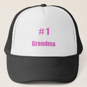 #1 grandma trucker hat