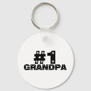 #1 Grandpa Keychain