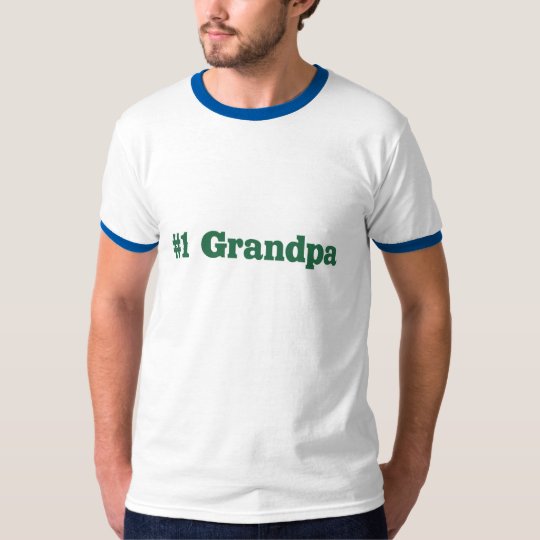 #1 Grandpa T-shirt
