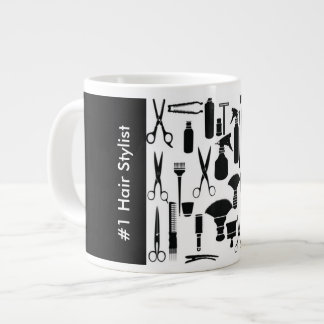 #1 Hairstylist tools of the Trade Jumbo Coffee Mug