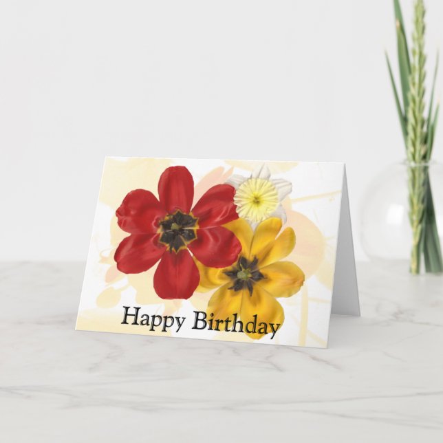 1 Happy Birthday Card (Front)