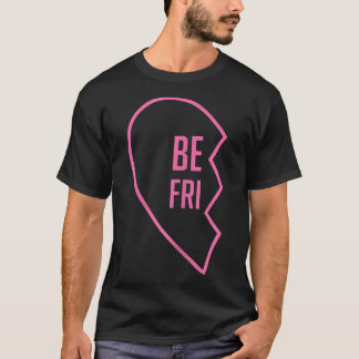 1 Heart in 2 Best Friend T sMatching BFF Outfits  T-Shirt