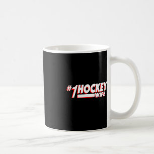 #1 Hockey Wife Ice Hockey Wife American Coffee Mug