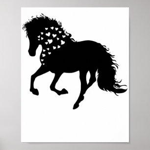 1- Horse Shirt, Horse Lover Tee, Girls Horse Poster