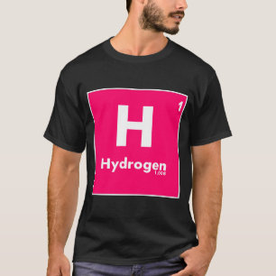 1 Hydrogen   Periodic Table of Elements T-Shirt