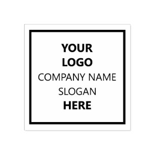 1 Image Create Your Own Logo Company Name Slogan Rubber Stamp