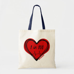 1 in 100 CHD Awareness Tote